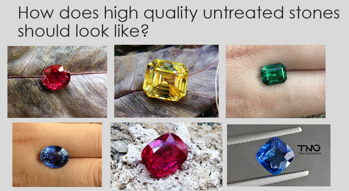 How to Buy Vedic Gemstone? How does high quality untreated stones should look like?